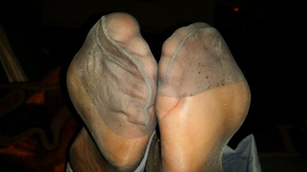 Throat glasses raw pantyhose