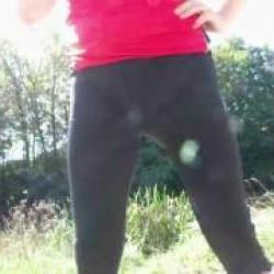 pissing.