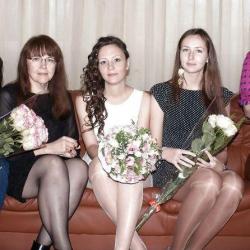 Лилия Лейте с дочками