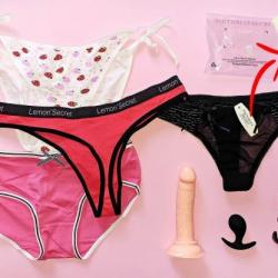 Dildo and panties
